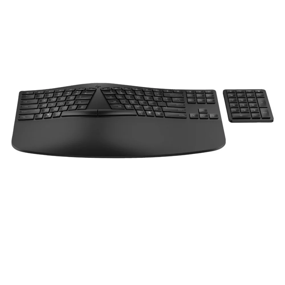 HP SEALED! NIB! 960 Ergonomic Wireless Keyboard in Black. R2S!!